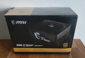 Prémiový pc zdroj MSI MPG A750GF 80 Plus GOLD - 1