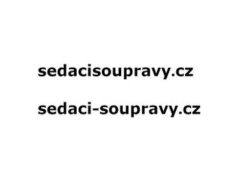 Doména sedacisoupravy.cz, sedaci-soupravy.cz