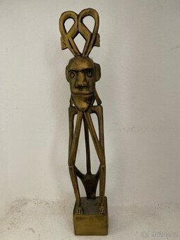 Dřevěnná maska-AFRIKA - 1