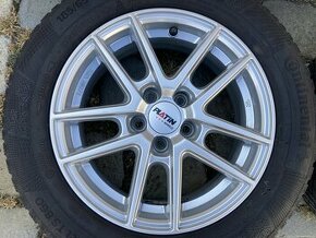 Alu kola ŠKODA FABIA 4 15" 5x100 zimní CONTINENTAL 185/65R15 - 1