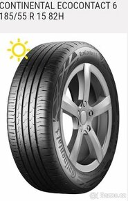 NOVÉ letní pneu CONTINENTAL 185/55/R15 86H