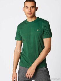 Nové pánské tričko Lacoste | XL | zelené | Regular Fit - 1