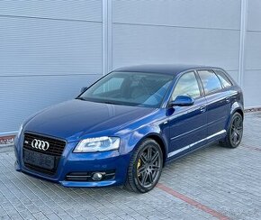 Audi A3 1.6TDI 77kw 3x S-Line,BI-XENON,Tažné,Alu R17,NAVI