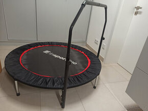 Jumping fitness trampolína s držadlem inSPORTline 140 cm