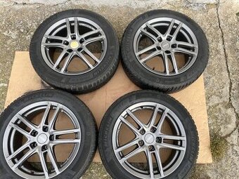 Alu kola r17’’5x112.pneu 215/55/17. Škoda,Vw,Audi,Seat.