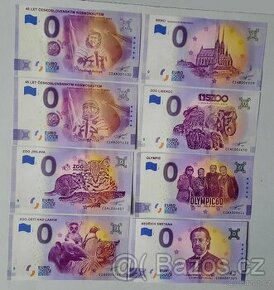 Suvenírové 0 euro a MEMO bankovky 2