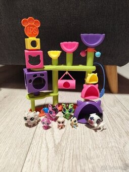 LPS littlest Petshop domek a zvířátka