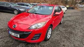 Mazda 3 1.6 77 kW 2010 116 tkm serviska vyhř.sedačky, klima