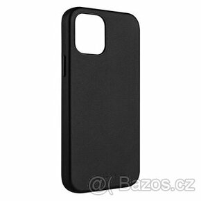 Kryt FIXED kožený s MagSafe černý, Apple iPhone 12/12 pro - 1