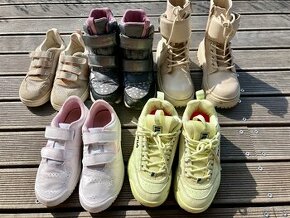 KVALITNÍ boty vel 34 GEOX, FILA, ZARA, VEJA