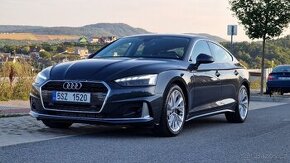 Audi A5 150 kw, displej, navi