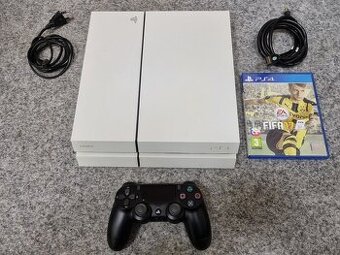 Playstation 4 500gb facelift + hra + kabeláž