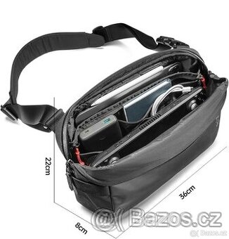 Tomtoc, pánská taška přes rameno / Sling bag - 7l - 1