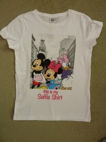 Dívčí tričko Mickey Mouse vel. 146/152 - 1