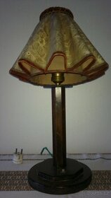 Stolní lampička - dřevěná