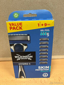 Wilkinson Sword Hydro 5 Skin Protection Reg + 9 ks hlavic