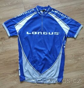 Modrý, Šedý CYKLO cyklistický DRES na kolo Longus - vel. M - 1