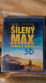 Predám nový, zabalený blu-ray 3D/2D, Mad Max - Zbesilá cesta - 1