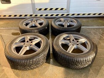 ALU sada se zimními pneu Dunlop 4x6mm 205/55R16 5x114,3