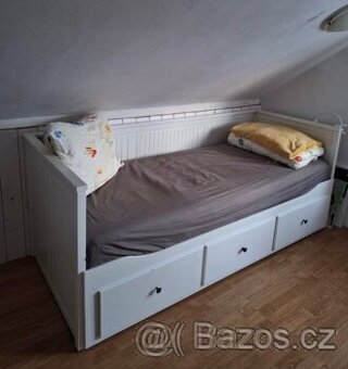 Ikea hemnes rozkládací postel sedačka