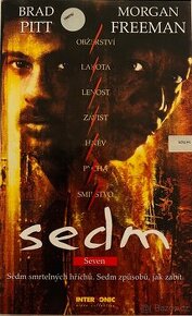 Brad Pitt & Morgan Freeman - Sedm - Seven VHS - 1