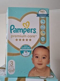 Pampers premium care 3 120ks