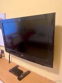 LG TV 55”+ set top box Tesla + DVD LG