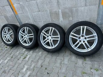 Alu kola R18 5x108 + letní pneu 235/50/18