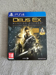 PS4 Deus Ex - Mankind Divided - One Day Edition (Steelbook) - 1