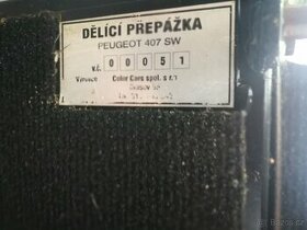 Daruji dělící přepážku Peugeot 407 SW