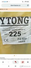 Ytong U profil  225 YQ - 1