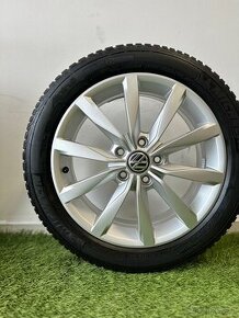 Alu kola 5x112 r17 s pneu (Dijon)