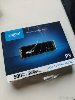 Crucial P3 500GB NVMe SSD - 1