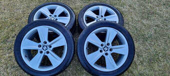 17" ALU kola Seat Leon III +letní pneu Dunlop Sport MAXX RT