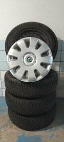 Zimní sada pneu s diskama 195/65 R15