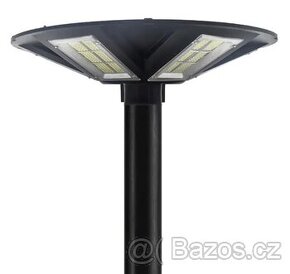 Kulatá solární LED lampa 600W se senzormi, průměr 50cm