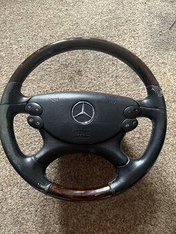 Dřevěný volant mercedes w211/w219