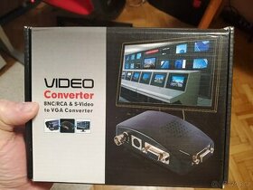 Video konvertor: BNC/RCA/S-video/Composite -> VGA - 1