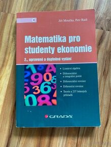 Učebnice Matematika pro studenty ekonomie