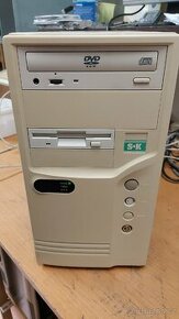 Retro počítač Pentium 200mmx, 16 mb ram, Hdd a zvuk