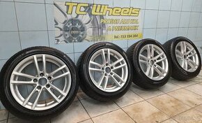 Alu kola R17 5x120 Uniwheels + zimní pneu 225/50/17 Pirelli - 1