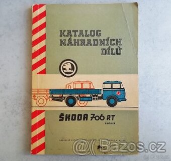 Škoda 706 RT valník - katalog ND 1965 - 1