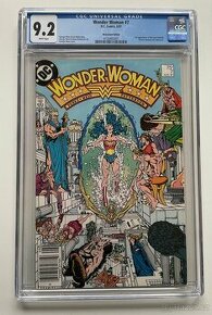 Komiks Wonder Woman #7, D.C. Comics 1987, CGC 9.2