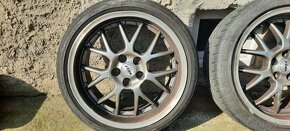 Alu kola 5x112 r18 Rial + pneu 225/40/18 - 1