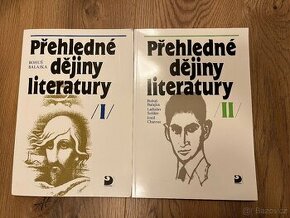 Přehledné dějiny literatury 1. a 2. díl