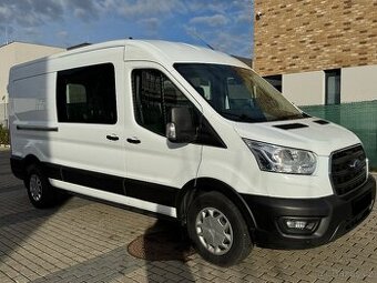 FORD TRANSIT L3H2, 7 MÍST, TOVÁRNÍ ZÁRUKA