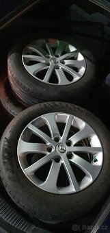 ORIGINÁL ALU Mazda 5x114,3 Continental 205/55 R16