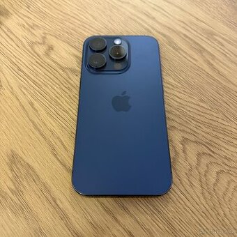 iPhone 15 Pro 128GB, pěkný stav, 12 měsíců záruka - 1