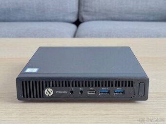 HP ProDesk 600G2 Mini - i3-6300T, 8GB RAM, 500GB HDD, ZÁRUKA