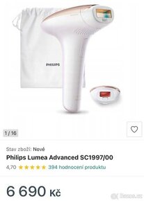 IPL epilátor Philips Lumea